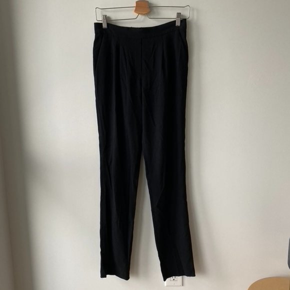 Babaton Straight Black Trouser - Picture 1 of 7